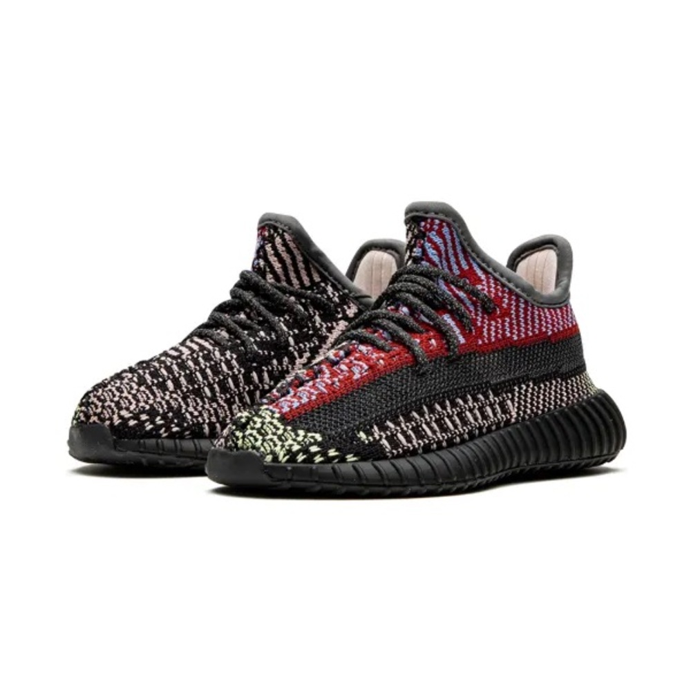 Yeezy Kids Sneakers - Black, Red, Green